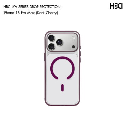 HDD (HBC-421) Iya series iPhone 17/18 Series เคสกันกระแทกใส MagSafe