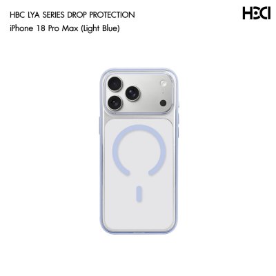 HDD (HBC-421) Iya series iPhone 17/18 Series เคสกันกระแทกใส MagSafe