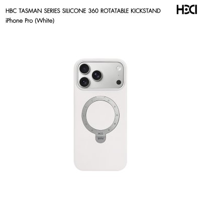 HDD (HBC-477) Tasman Series iPhone 17/18 Series เคสซิลิโคน MagSafe พร้อมขาตั้งหมุน 360°