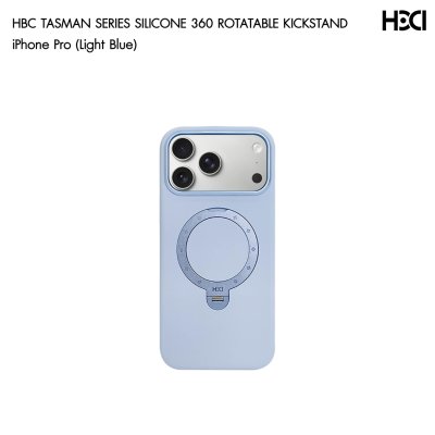 HDD (HBC-477) Tasman Series iPhone 17/18 Series เคสซิลิโคน MagSafe พร้อมขาตั้งหมุน 360°
