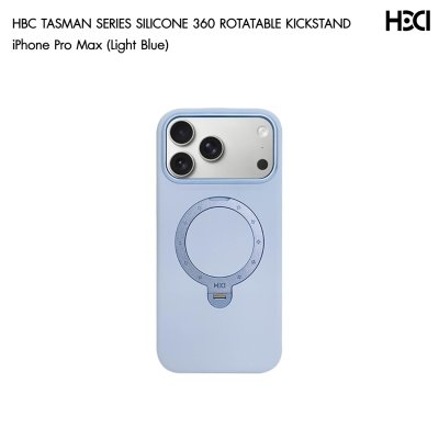 HDD (HBC-477) Tasman Series iPhone 17/18 Series เคสซิลิโคน MagSafe พร้อมขาตั้งหมุน 360°