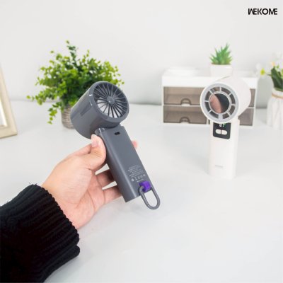 Wekome Icefan-Cooling High-Speed Handheld Fan รุ่น WT-F29 พัดลมพกพาความเร็วสูงปรับแรงลม 200 ระดับ