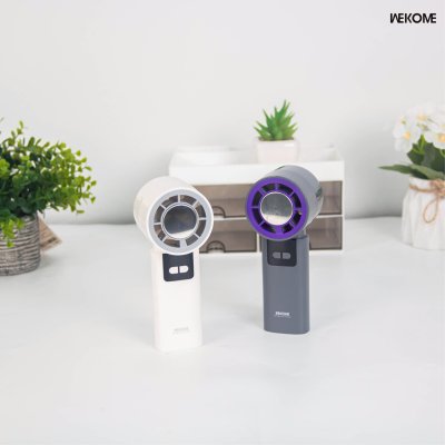 Wekome Icefan-Cooling High-Speed Handheld Fan รุ่น WT-F29 พัดลมพกพาความเร็วสูงปรับแรงลม 200 ระดับ