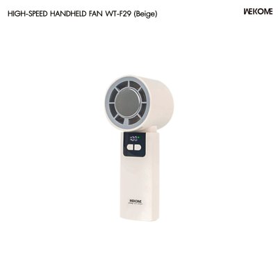 Wekome Icefan-Cooling High-Speed Handheld Fan รุ่น WT-F29 พัดลมพกพาความเร็วสูงปรับแรงลม 200 ระดับ