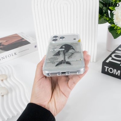 Gizmo WWPC Hologram Case with MagSafe Fishbone เคสโฮโลแกรมลายก้างปลา รองรับ MagSafe iPhone 17