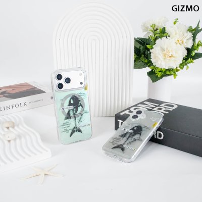 Gizmo WWPC Hologram Case with MagSafe Fishbone เคสโฮโลแกรมลายก้างปลา รองรับ MagSafe iPhone 17