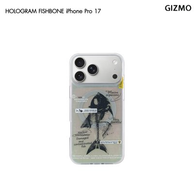 Gizmo WWPC Hologram Case with MagSafe Fishbone เคสโฮโลแกรมลายก้างปลา รองรับ MagSafe iPhone 17
