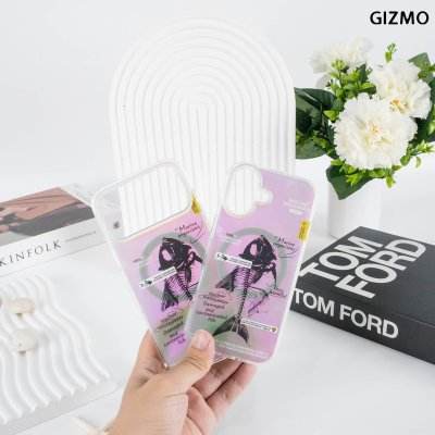 Gizmo WWPC Hologram Case with MagSafe Fishbone เคสโฮโลแกรมลายก้างปลา รองรับ MagSafe iPhone 17