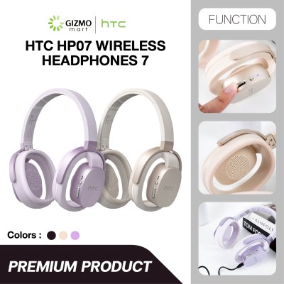 HTC Wireless Headphones 7 หูฟังไร้สายแบบครอบหู (Model HP07)