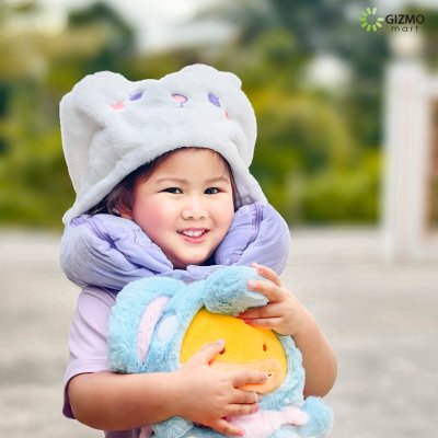 หมอนรองคอ + ผ้าห่ม Icarer Family Printed Shawl Blanket