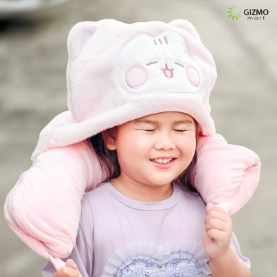 หมอนรองคอ + ผ้าห่ม Icarer Family Printed Shawl Blanket