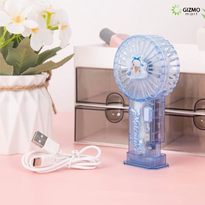 ICE Cube Handheld Fan Pet Paradise พัดลมพกพาดีไซน์ใส รุ่น JA-F03T