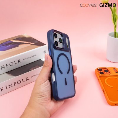 Cooyee Armor-like Magnetic Case เคสใสแมทกันกระแทก iPhone 17