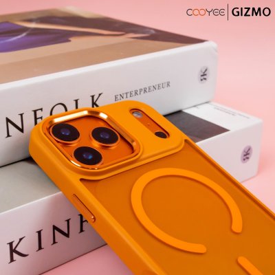 Cooyee Armor-like Magnetic Case เคสใสแมทกันกระแทก iPhone 17
