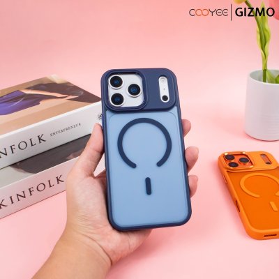Cooyee Armor-like Magnetic Case เคสใสแมทกันกระแทก iPhone 17