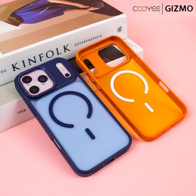 Cooyee Armor-like Magnetic Case เคสใสแมทกันกระแทก iPhone 17