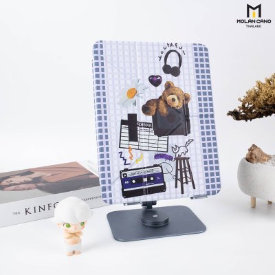 เคส iPad Molan Cano Multistand Back Clear สกีนลายแฟชั่นหลังใส TPU+PC ดีไซน์สดใส