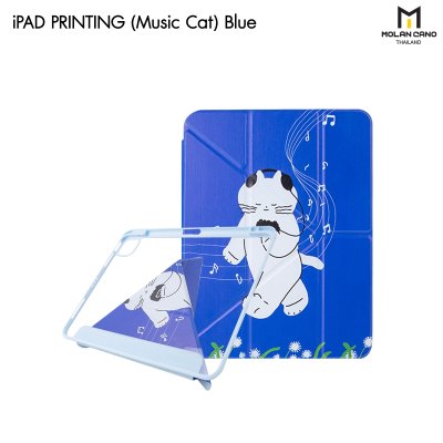 เคส iPad Molan Cano Multistand Back Clear สกีนลายแฟชั่นหลังใส TPU+PC ดีไซน์สดใส