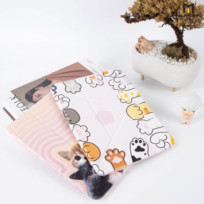 เคส iPad Molan Cano Multistand Back Clear สกีนลายแฟชั่นหลังใส TPU+PC ดีไซน์สดใส