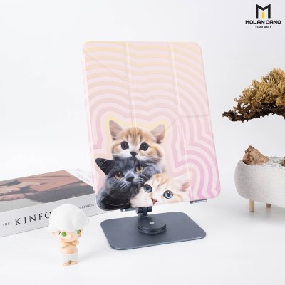 เคส iPad Molan Cano Multistand Back Clear สกีนลายแฟชั่นหลังใส TPU+PC ดีไซน์สดใส