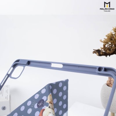 เคส iPad Molan Cano Multistand Back Clear สกีนลายแฟชั่นหลังใส TPU+PC ดีไซน์สดใส
