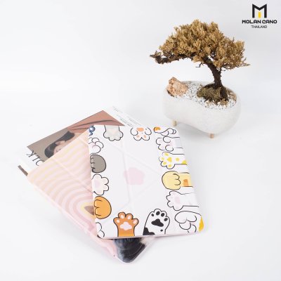 เคส iPad Molan Cano Multistand Back Clear สกีนลายแฟชั่นหลังใส TPU+PC ดีไซน์สดใส
