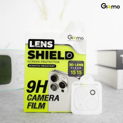 Gizmo Camera Film 3D Lens iPhone 15 กระจกกันรอยเลนส์กล้อง