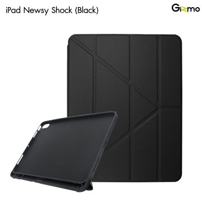 Gizmo case สำหรับไอแพด ตัวเคสเป็นเนื้อผ้า มีที่ใส่ปากกา รุ่น Newsy Shock รองรับ iPad Air4/5 / iPad Pro11