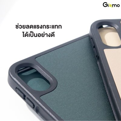 Gizmo case สำหรับไอแพด ตัวเคสเป็นเนื้อผ้า มีที่ใส่ปากกา รุ่น Newsy Shock รองรับ iPad Air4/5 / iPad Pro11