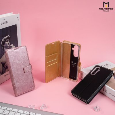 Molan Cano Issue Diary Case เคสฝาพับมีช่องใส่บัตร Samsung A26 สำหรับซัมซุง