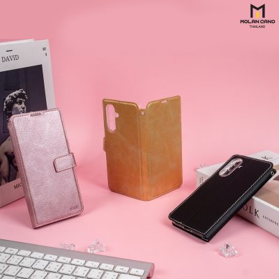 Molan Cano Issue Diary Case เคสฝาพับมีช่องใส่บัตร Samsung A26 สำหรับซัมซุง