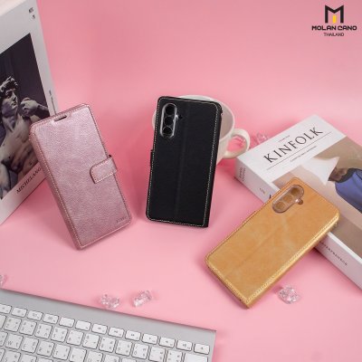 Molan Cano Issue Diary Case เคสฝาพับมีช่องใส่บัตร Samsung A26 สำหรับซัมซุง