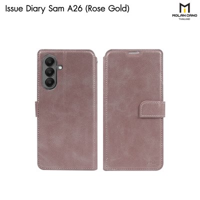 Molan Cano Issue Diary Case เคสฝาพับมีช่องใส่บัตร Samsung A26 สำหรับซัมซุง