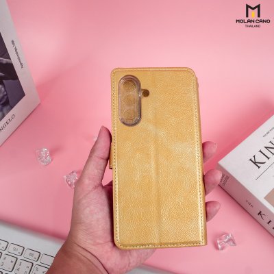 Molan Cano Issue Diary Case เคสฝาพับมีช่องใส่บัตร Samsung A26 สำหรับซัมซุง