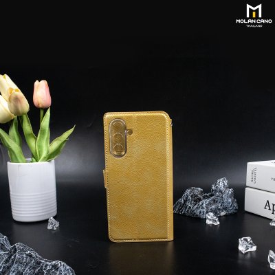 Molan Cano Issue Diary Case เคสฝาพับมีช่องใส่บัตร Samsung A56 สำหรับซัมซุง