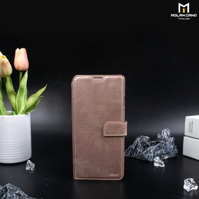 Molan Cano Issue Diary Case เคสฝาพับมีช่องใส่บัตร Samsung A56 สำหรับซัมซุง