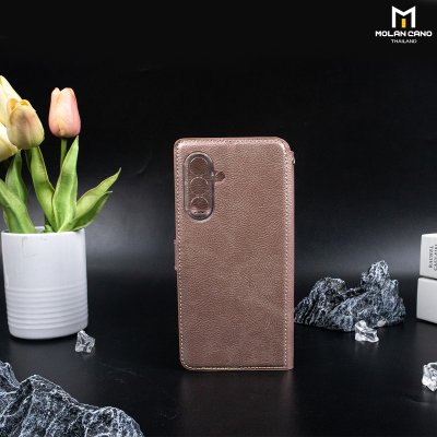 Molan Cano Issue Diary Case เคสฝาพับมีช่องใส่บัตร Samsung A56 สำหรับซัมซุง