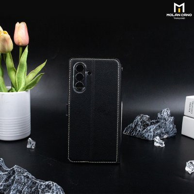 Molan Cano Issue Diary Case เคสฝาพับมีช่องใส่บัตร Samsung A56 สำหรับซัมซุง