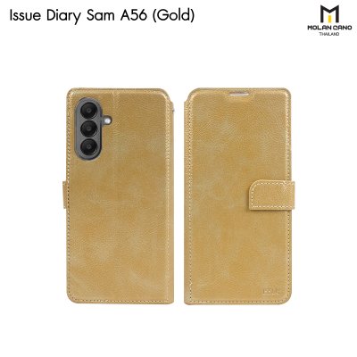 Molan Cano Issue Diary Case เคสฝาพับมีช่องใส่บัตร Samsung A56 สำหรับซัมซุง
