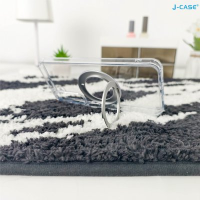 J-Case Crystal Armor Rotating MagSafe Clear Samsung Galaxy A27 5G พร้อมขาตั้งหมุน 360 องศา