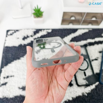 J-CASE MagSafe เคสแม่เหล็ก สำหรับ Samsung Galaxy A27 5G ขอบชุบเงา 6D Plating กันกระแทก