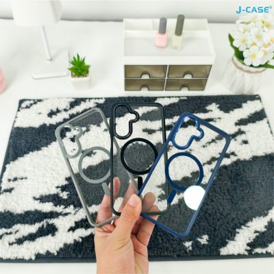 J-CASE MagSafe เคสแม่เหล็ก สำหรับ Samsung Galaxy A27 5G ขอบชุบเงา 6D Plating กันกระแทก
