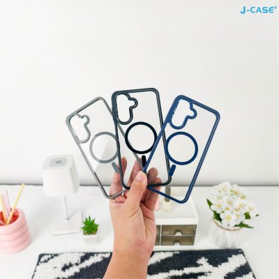 J-CASE MagSafe เคสแม่เหล็ก สำหรับ Samsung Galaxy A27 5G ขอบชุบเงา 6D Plating กันกระแทก
