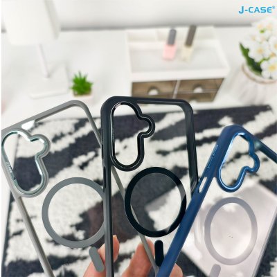 J-CASE MagSafe เคสแม่เหล็ก สำหรับ Samsung Galaxy A27 5G ขอบชุบเงา 6D Plating กันกระแทก