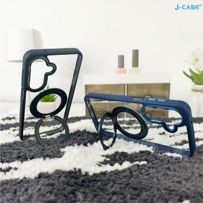 J-case Shanpin 360 Rotating MagSafe เคส Samsung Galaxy A27 5G พร้อมขาตั้งหมุน 360 องศา
