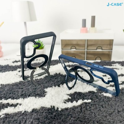 J-case Shanpin 360 Rotating MagSafe เคส Samsung Galaxy A27 5G พร้อมขาตั้งหมุน 360 องศา