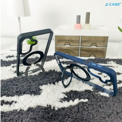 J-case Shanpin 360 Rotating MagSafe เคส Samsung Galaxy A27 5G พร้อมขาตั้งหมุน 360 องศา