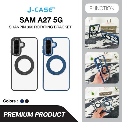 J-case Shanpin 360 Rotating MagSafe เคส Samsung Galaxy A27 5G พร้อมขาตั้งหมุน 360 องศา