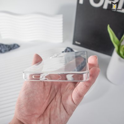 MOLAN CANO Jelly Soft Camera รุ่น Samsung Galaxy S24FE เคสใส แบบนิ่ม กันเลนส์กล้อง