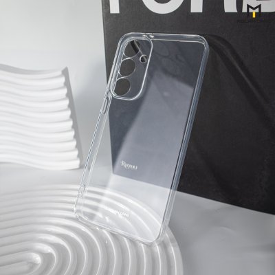 MOLAN CANO Jelly Soft Camera รุ่น Samsung Galaxy S24FE เคสใส แบบนิ่ม กันเลนส์กล้อง